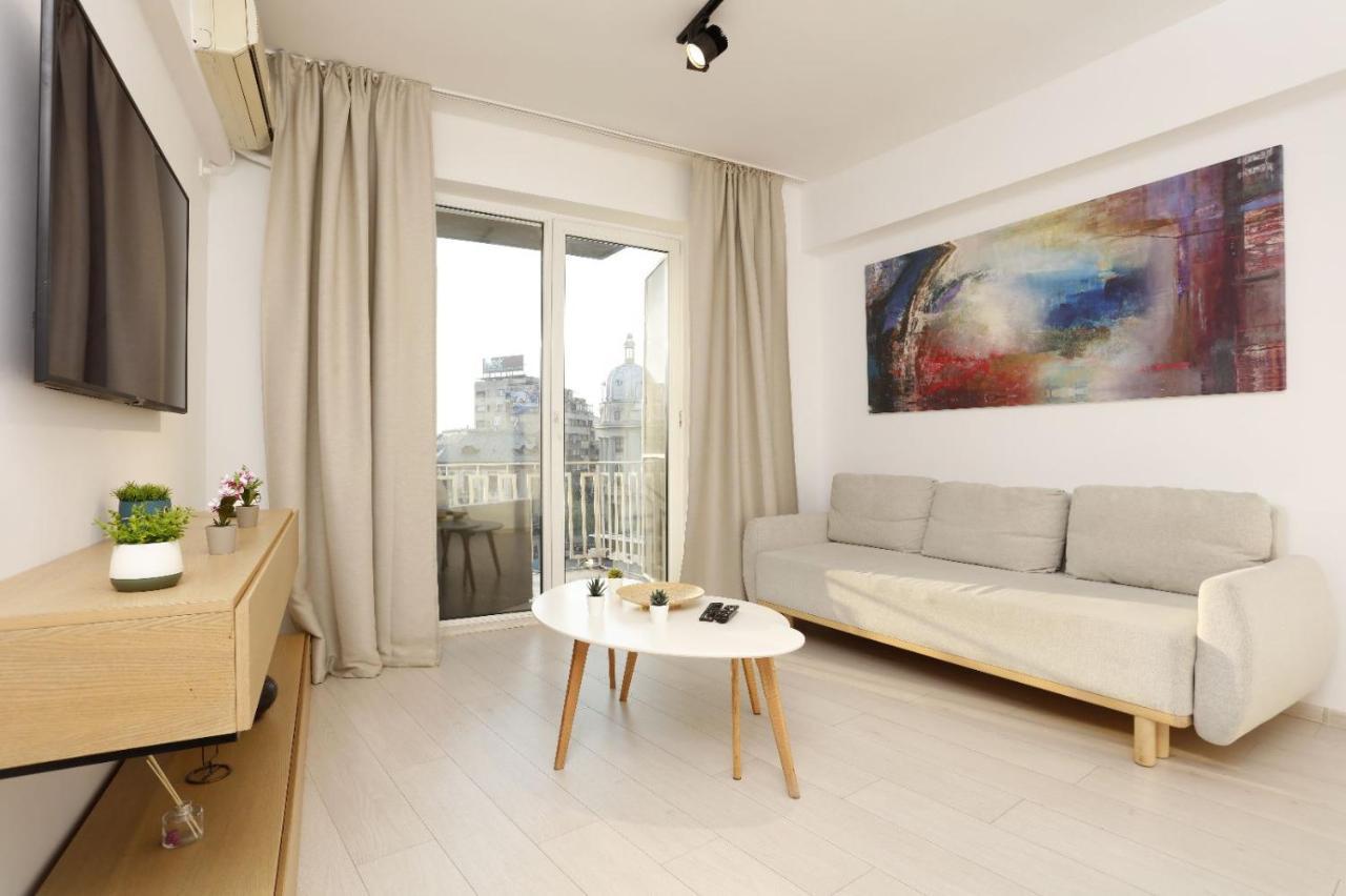 2 Bedroom Apartment With Amazing View In City Center Bükreş Dış mekan fotoğraf